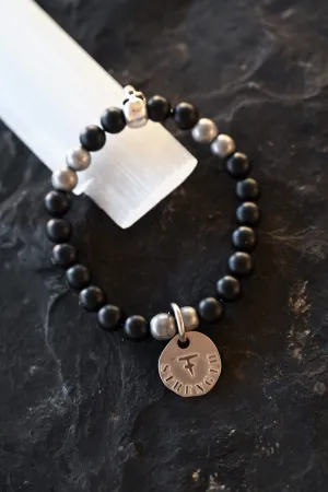 Bad To The Bone Onyx Bracelet
