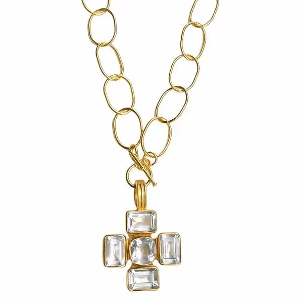 Dina Mackney Five Quartz Necklace