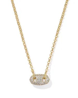 Kendra Scott Bailey Pave Pendant Necklace