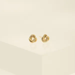 Knot Gold-Filled Stud Earrings