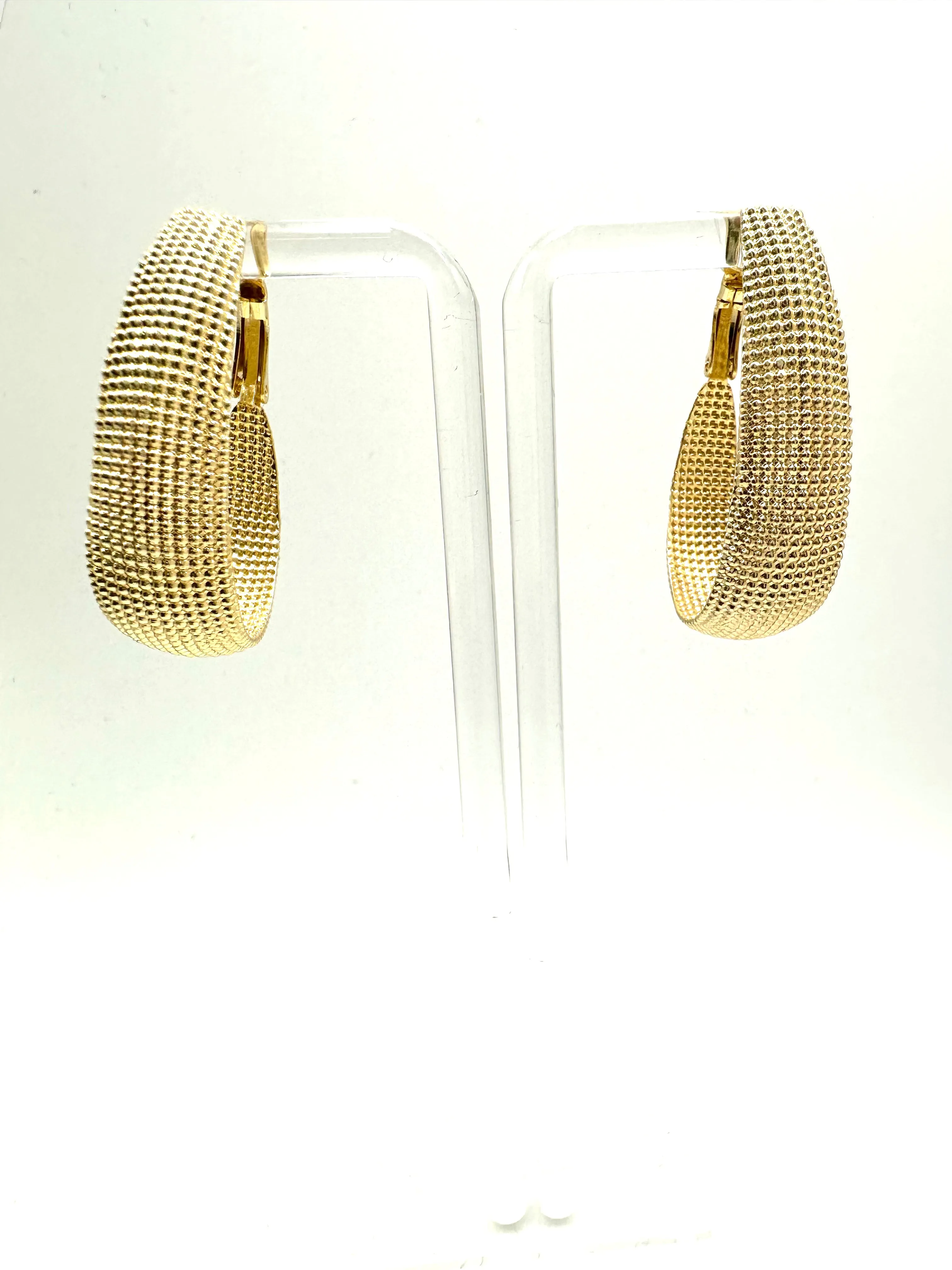 Micro Bead Hoop Earrings