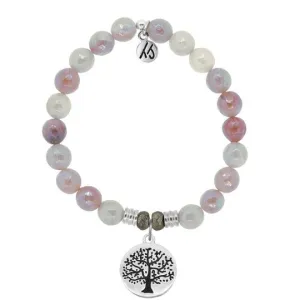 T.Jazelle- Sunstone Tree Of Life Stacker Bracelet