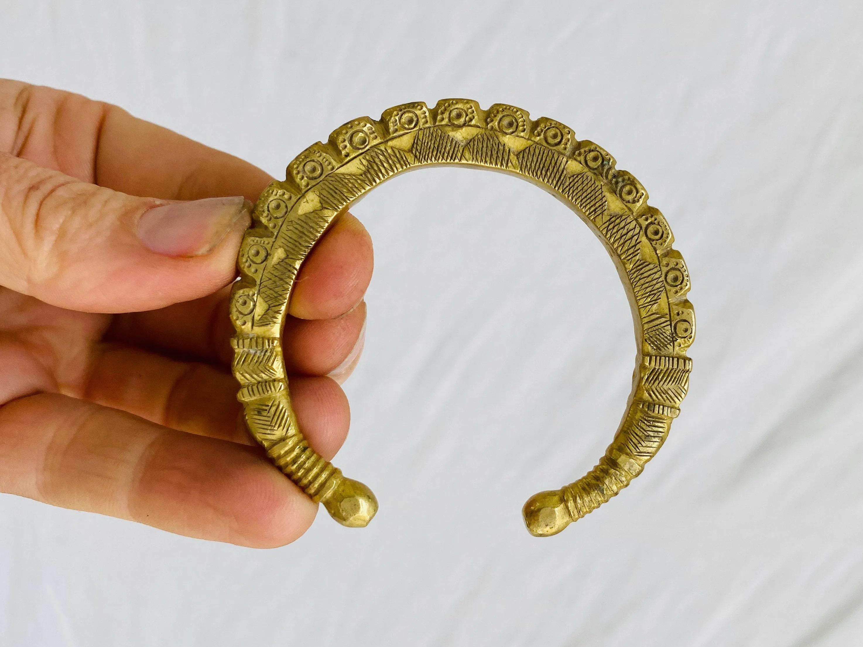 Vintage Tribal Bangle. Kuchi.